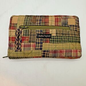 Bella Taylor Victorian Heart Quilted Patchwork Wallet Farmhouse Cottagecore